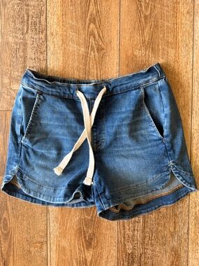 UpWest Women's Denim Track Shorts l